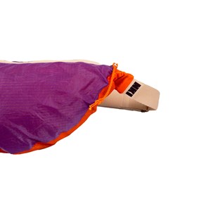 Sacoche aura violet et orange