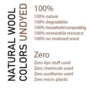 Chauffe-mains en laine ivanhoe nutmeg S