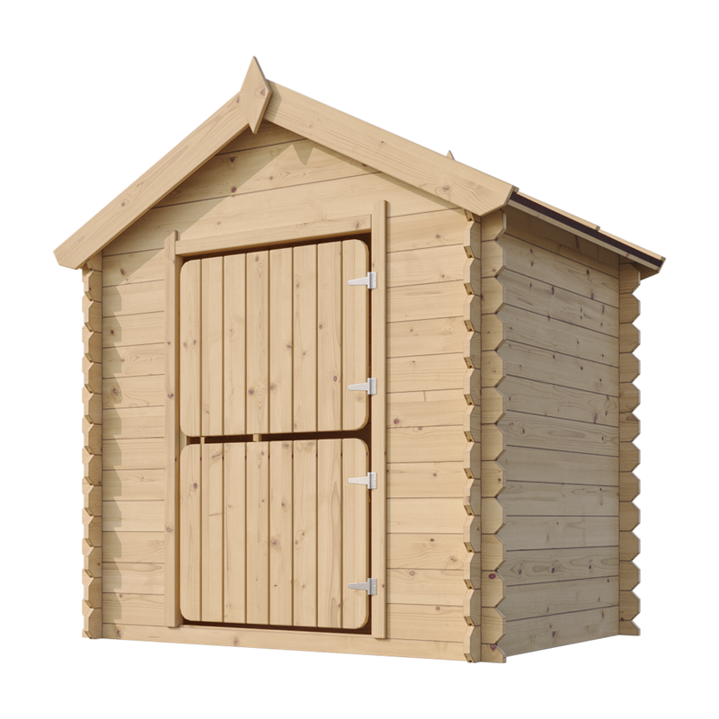 Timbela - Cabane enfant exterieur 1.1m2 - avec plancher - 146x112xh145cm