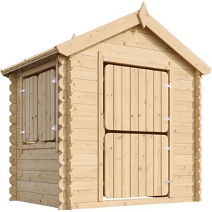 Cabane enfant exterieur 1.1m2 - avec plancher - 146x112xh145cm