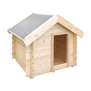 Niche pour chien exterieur en bois - 76 x 99 x h80 cm