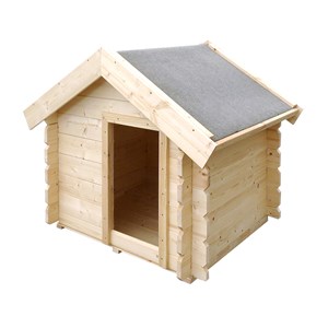 Niche pour chien exterieur en bois - 76 x 99 x h80 cm