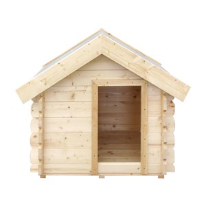 Niche pour chien exterieur en bois - 76 x 99 x h80 cm