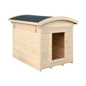 Niche pour chien exterieur en bois - 87 x 102 x h85 cm