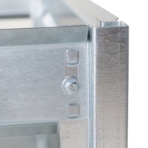 Double composteur de jardin métal 1408l 182 x 91 x h85 cm