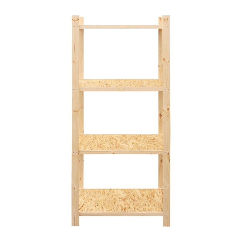 Lot de 2 étagères en bois