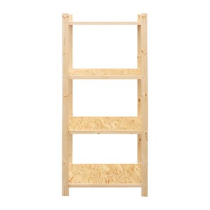 Lot de 2 étagères en bois