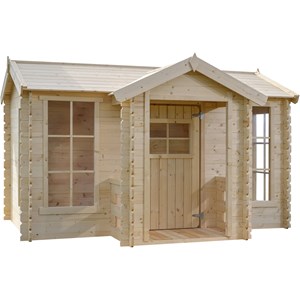 Timbela maison en bois pour enfants -  241x187xh151cm-2.63m2
