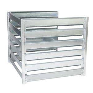 Module d’extension composteur de jardin extension composteur acier galvanisé