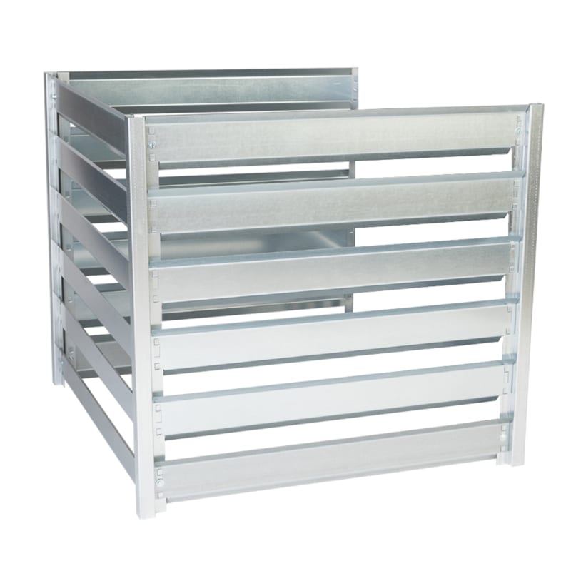 Module d’extension composteur de jardin extension composteur acier galvanisé