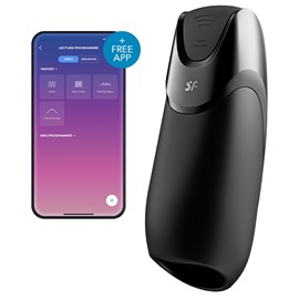 Masturbateur connecté men vibration + satisfyer