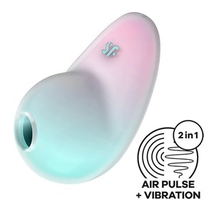 Stimulateur de clitoris satisfyer pixie dust vert menthe