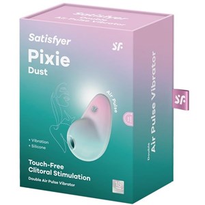 Stimulateur de clitoris satisfyer pixie dust vert menthe