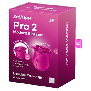 Stimulateur de clitoris satisfyer  pro 2 modern fuschsia - blossom