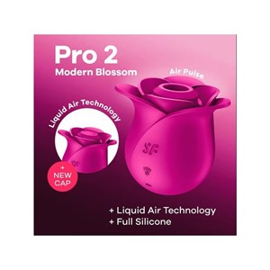 Stimulateur de clitoris satisfyer  pro 2 modern fuschsia - blossom