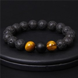 Bracelet courage en oeil de tigre