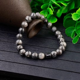 Bracelet force en labradorite