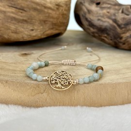 Bracelet zen  en amazonite