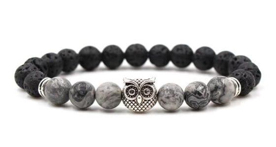 Bracelet sagesse en basalte