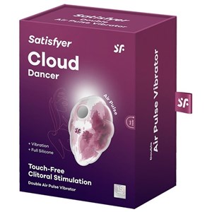 Stimulateur de clitoris satisfyer cloud dancer violet