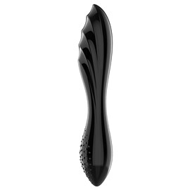 Gode en verre satisfyer dazzling crystal 1  noir