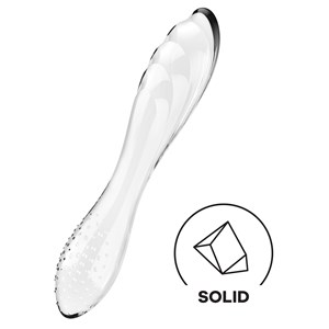 Gode en verre satisfyer dazzling crystal 1 transparent