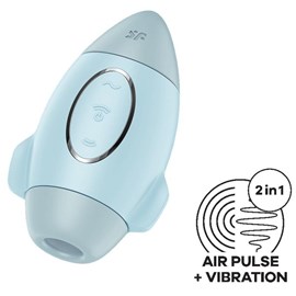 Stimulateur de clitoris satisfyer  mission control bleu