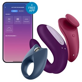 Pack satisfyer partner box 3 - sextoys connectés