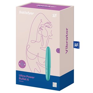 Vibro satisfyer ultra power bullet 6 turquoise