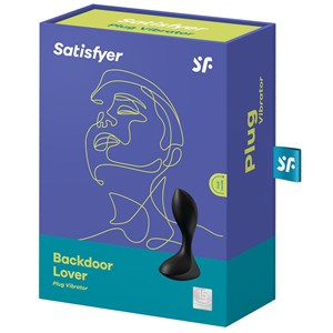 Plug vibrant satisfyer backdoor lover satisfyer noir
