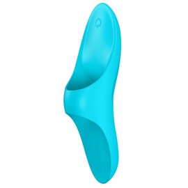 Stimulateur polyvalent teaser finger satisfyer turquoise
