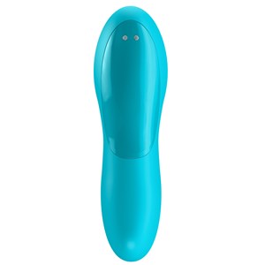 Stimulateur polyvalent teaser finger satisfyer turquoise