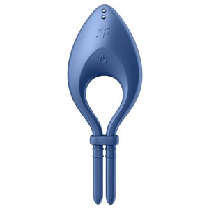 Cockring vibrant connecté satisfyer bullseye bleu