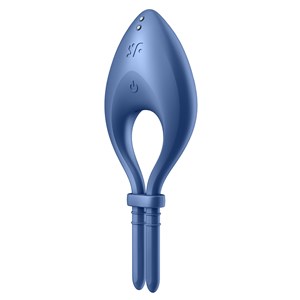 Cockring vibrant connecté satisfyer bullseye bleu