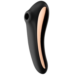 Stimulateur de clitoris satisfyer dual kiss noir