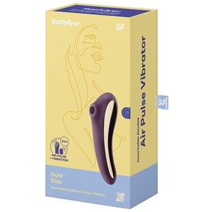 Stimulateur de clitoris satisfyer dual kiss