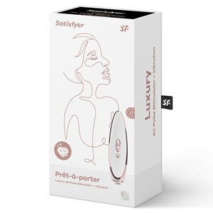 Stimulateur clitoridien satisfyer luxury prêt-à-porter