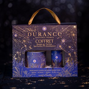 Coffret bougie et parfum d'ambiance etoile filante