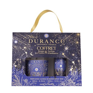 Coffret bougie et parfum d'ambiance etoile filante