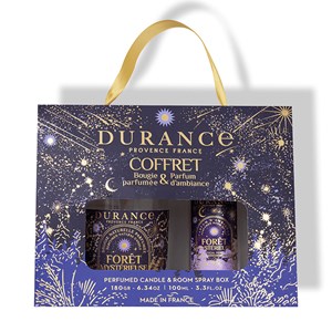 Coffret bougie et parfum d'ambiance forêt mystérieuse