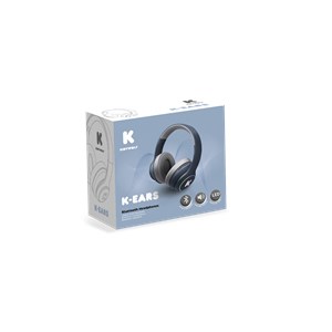 K-ears casque audio bluethooth bleu
