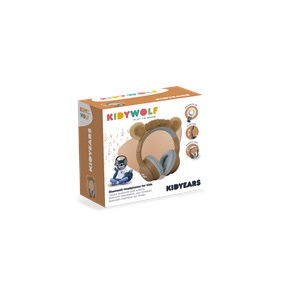 Kidyears casque audio bluethooth lion