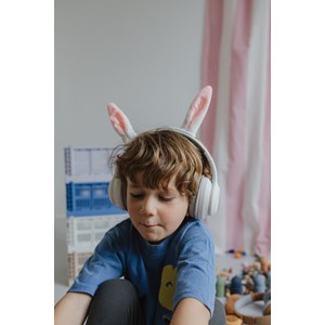 Kidyears casque audio bluethooth lapin