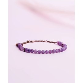 Bracelet chania lepidolite