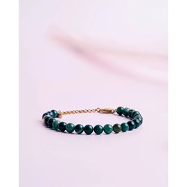 Bracelet malia moss agate