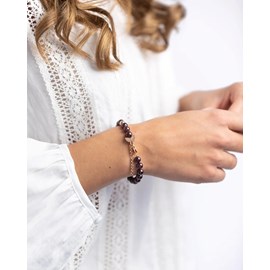 Bracelet malia purple aventurine