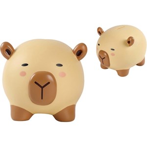 Tirelire capybara en plastique