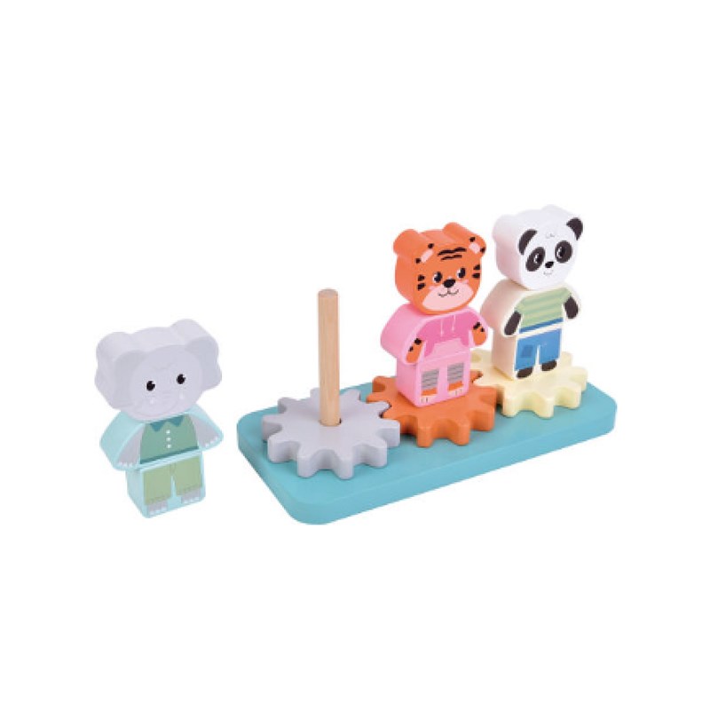 Jeux a empiler - jungle friends
