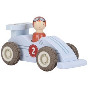 Set de 2 voitures de course en bois