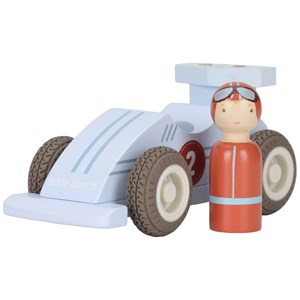 Set de 2 voitures de course en bois
